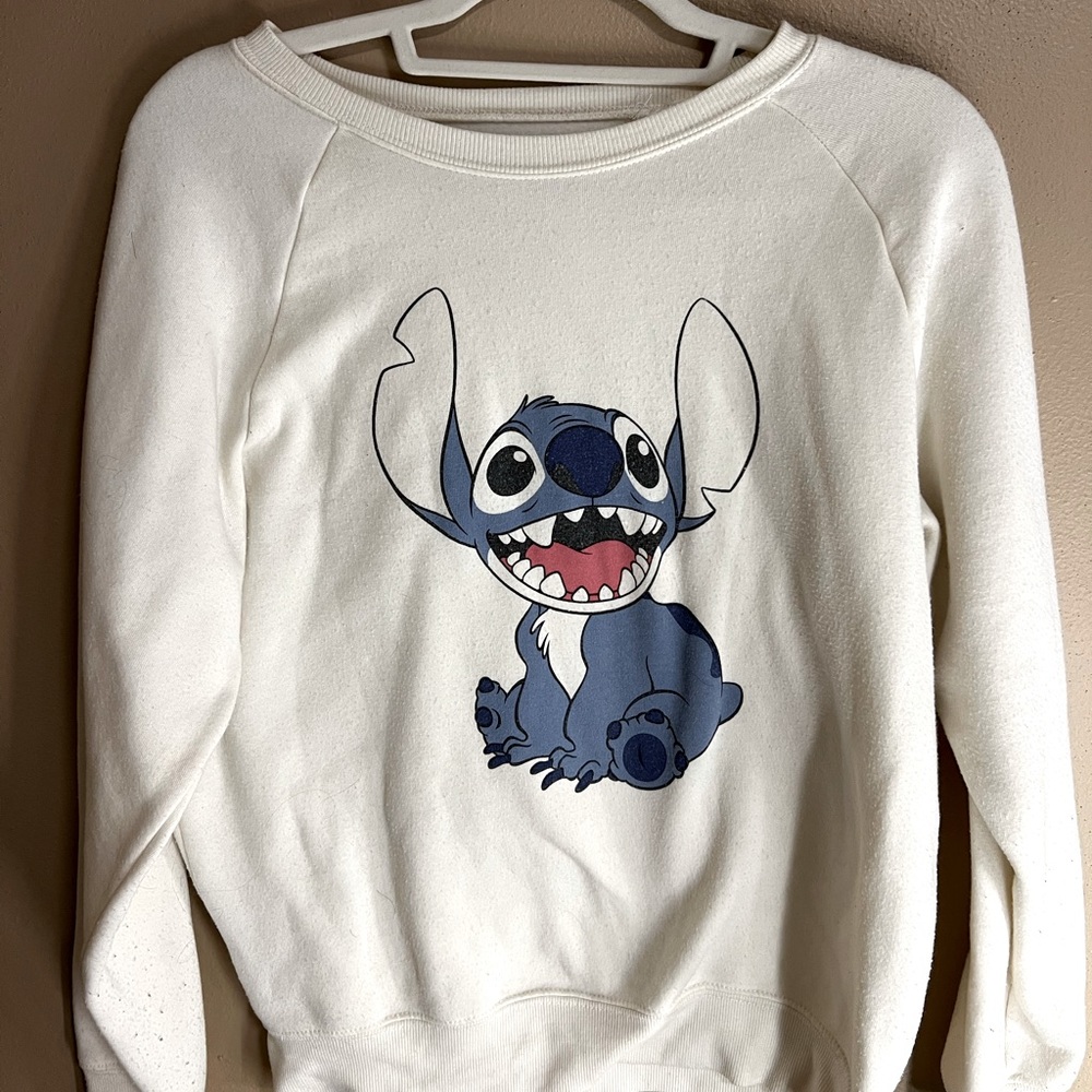 Disney Stitch Long Sleeve/Crew neck